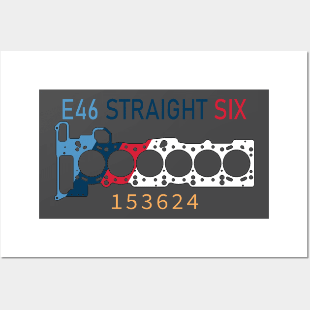 E46 Engine design Wall Art by Stormwalker